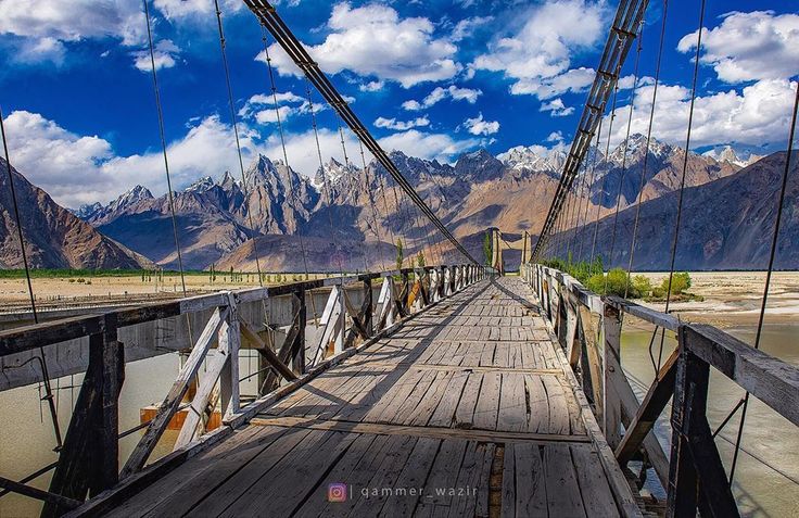 Saling bridge, Khaplu, Gilgit Baltsitan_ #bridge #khaplu